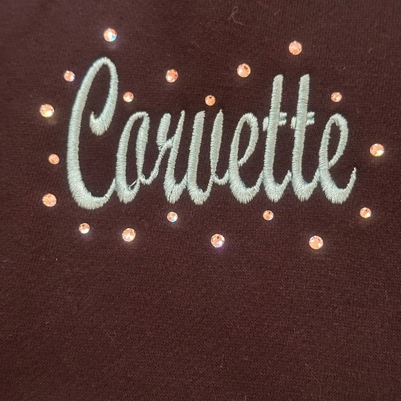 ACTIVE LIFE CORVETTE - Black Hoodie Open Jacket Size Large - Picture 8 of 12